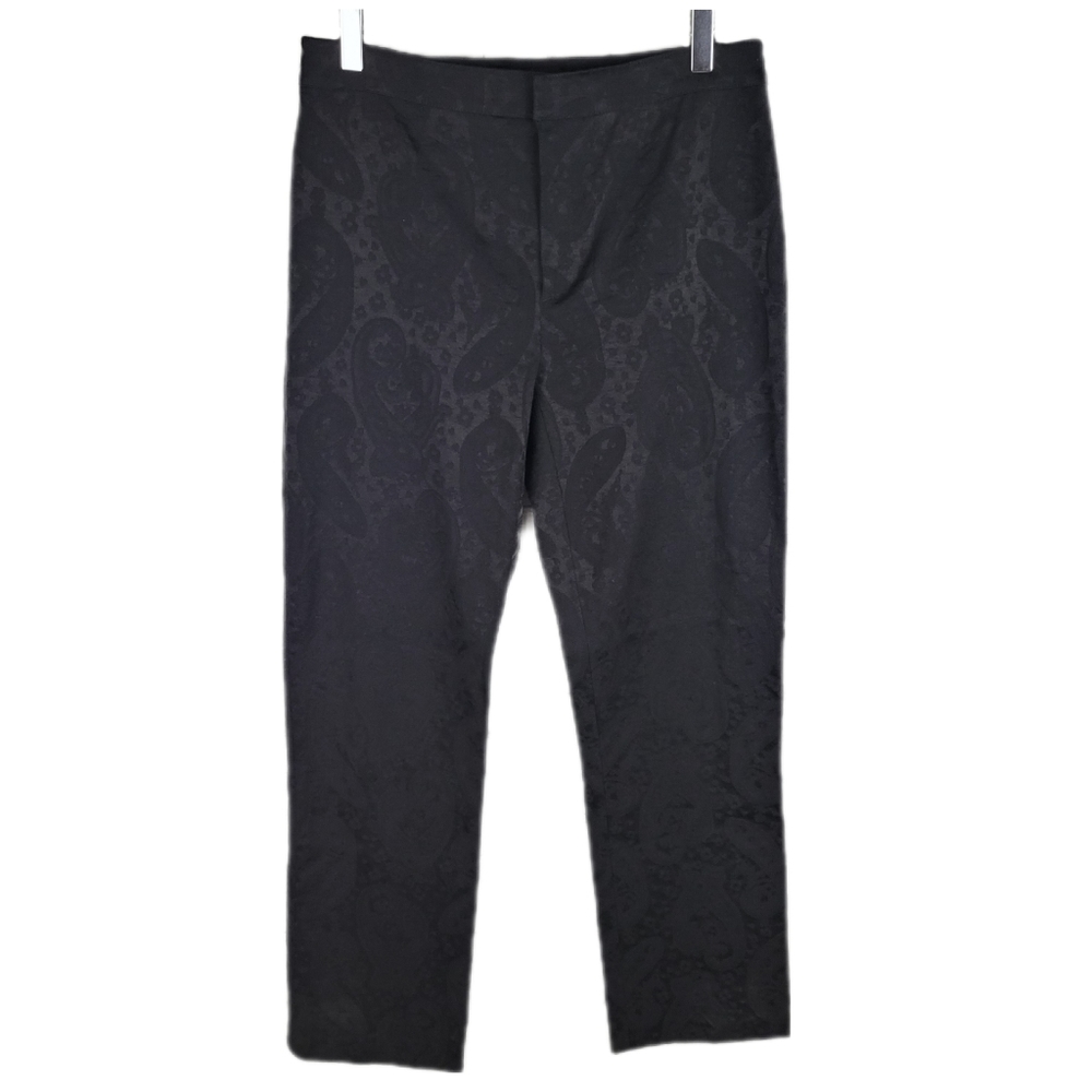 WOMYN | paisley bootcut stretch pants